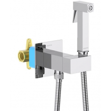 Смеситель с гигиеническим душем AQUATEK Лира AQ1025CR встраиваемый хром